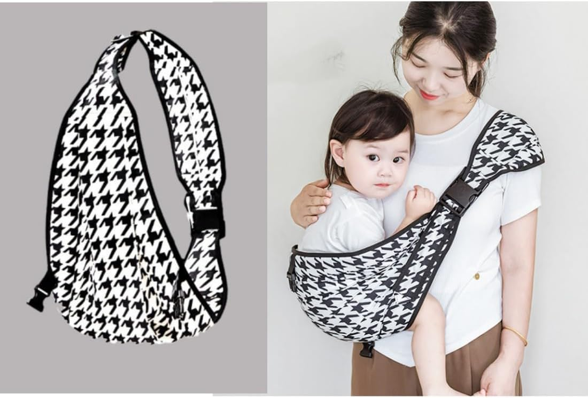 Baby Toddler Sling Carrier Lightweight Hip Slings Carrying Non-Slip Side Kid Holder Chest Wrap 0-12 Months Infants & Toddlers Newborn to Sling,Breathable Sling Carrier for Outdoor Travel Nursing