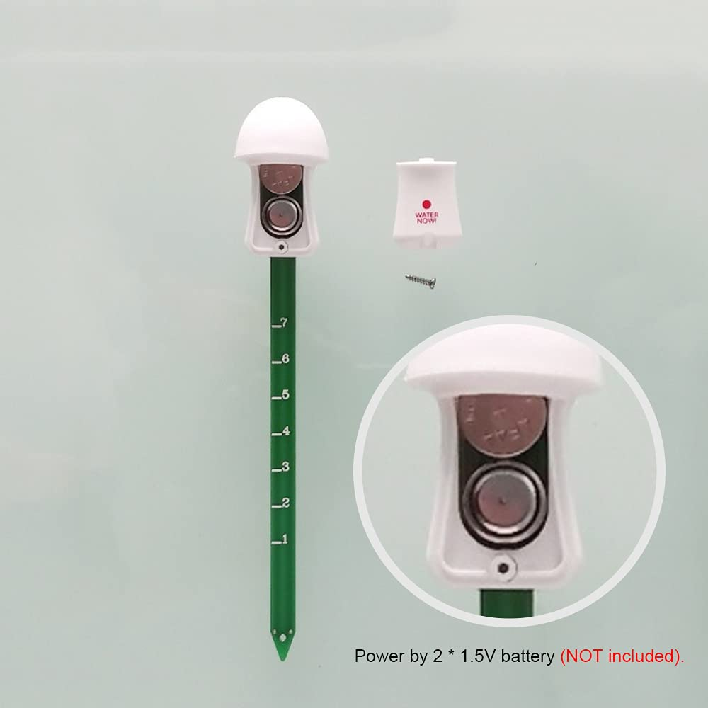Plant Meter Soil Hygrometer Monitoring Sensor Tester with Light Flashing Prompt image number 1