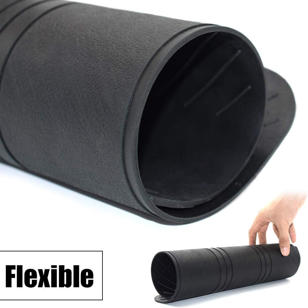 Rubber Mud Flaps Mudflap Mudguards Splash Guards Pair Truck Ute Trailer 381X305Mm (15"X12") 4Wd CARAVAN TIPPER DOG TRUCK Commercial Vehicles Dump Truck Semi Truck image number 2