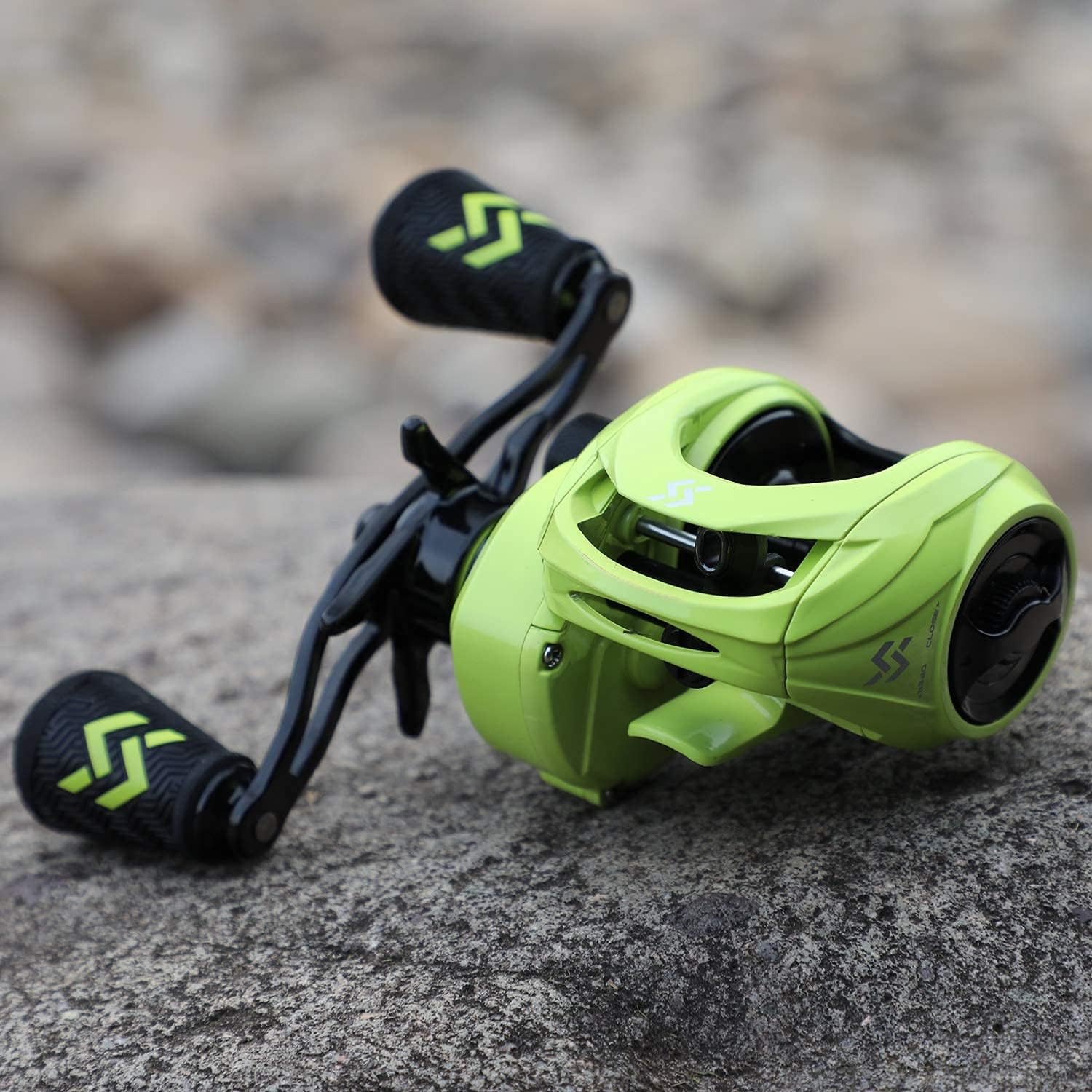 Sougayilang Fishing Baitcasting Reels, 8:1 Gear Ratio Super Smooth Baitcast Reel with Magnetic Braking System, 9 + 1 Ball Bearings Anti-Corrosion Baitcaster Reel image number 3