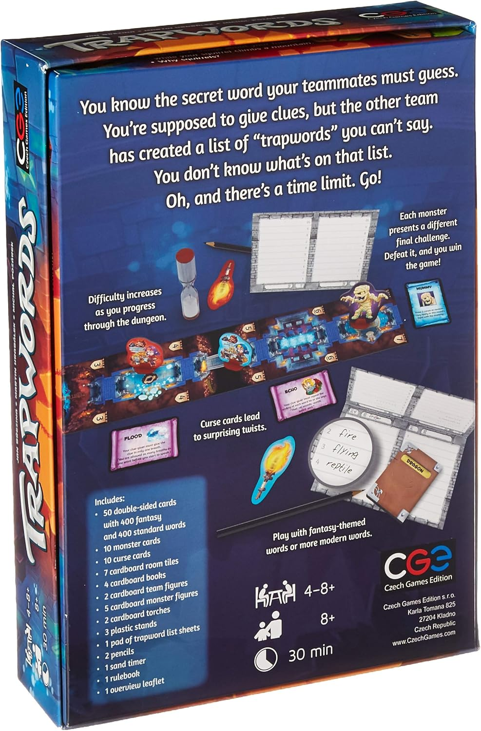 Czech Games Trapwords Party Game image number 5