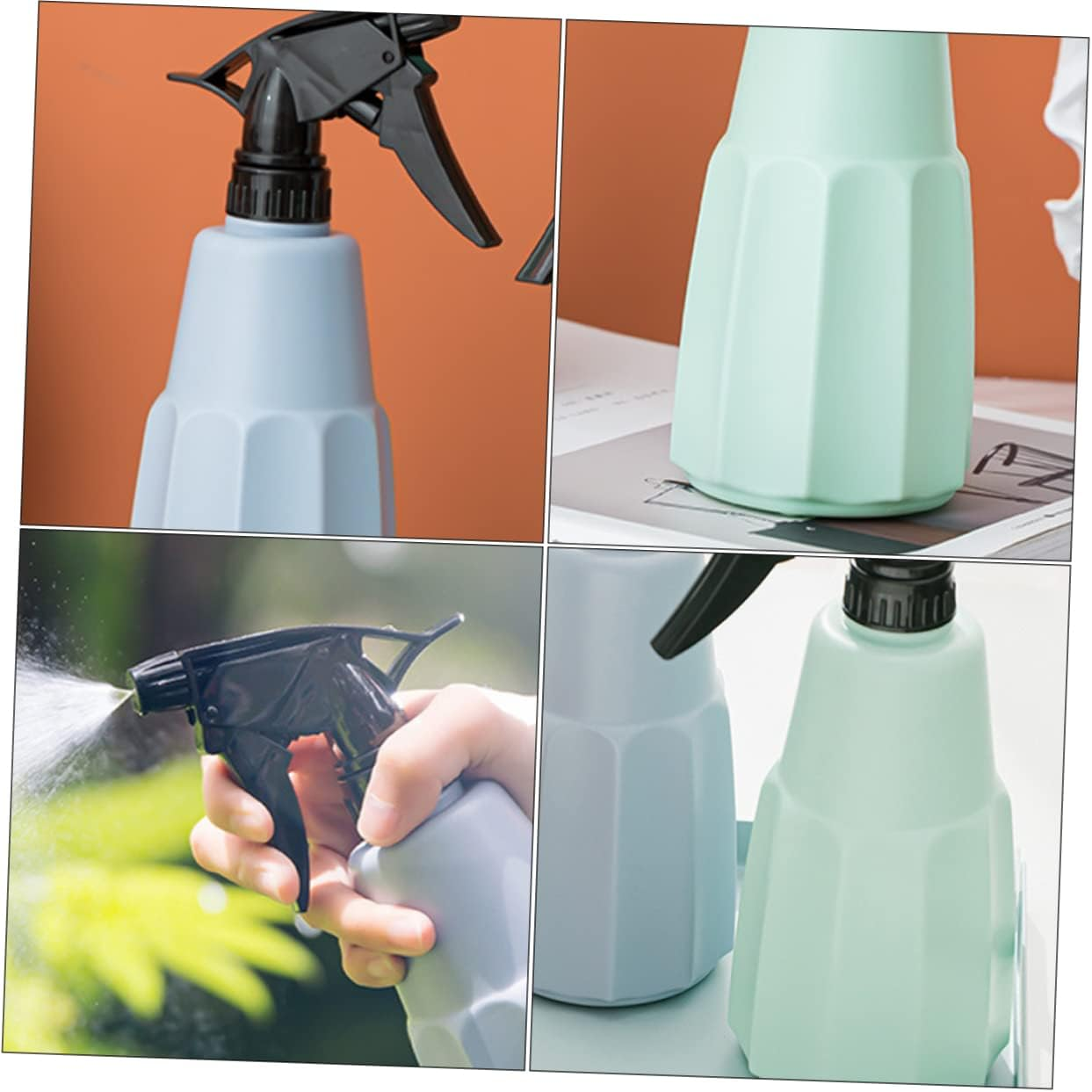 BESPORTBLE 4Pcs Gardening Flower Watering Can Household Plastic Spray Bottle Water Sprayer Bottle for Garden Watering for Boys and Girls to Use as Mist Water image number 3