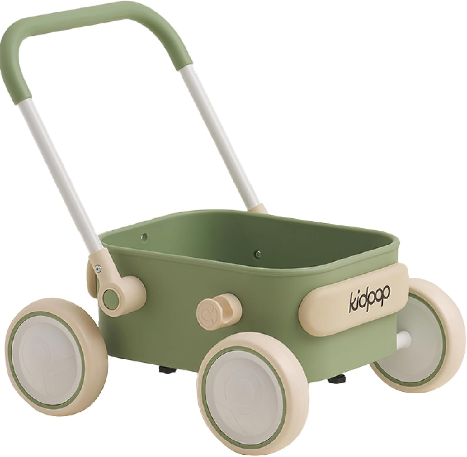 PULA Baby Push Walker with Wheels Toddler Wagon for First Learner Baby Toys 6-12 Months, 1 Year Old Birthday Gifts, Indoors and Outdoors (Green) image number 5