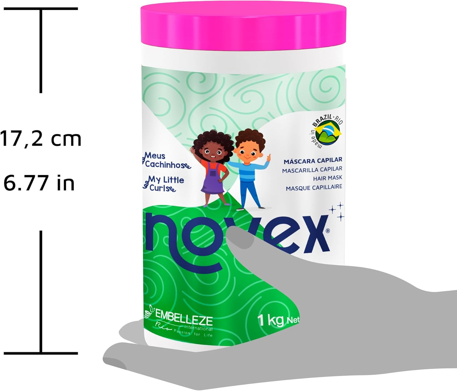 Novex My Little Curls Hair Mask 35Oz/1Kg image number 4