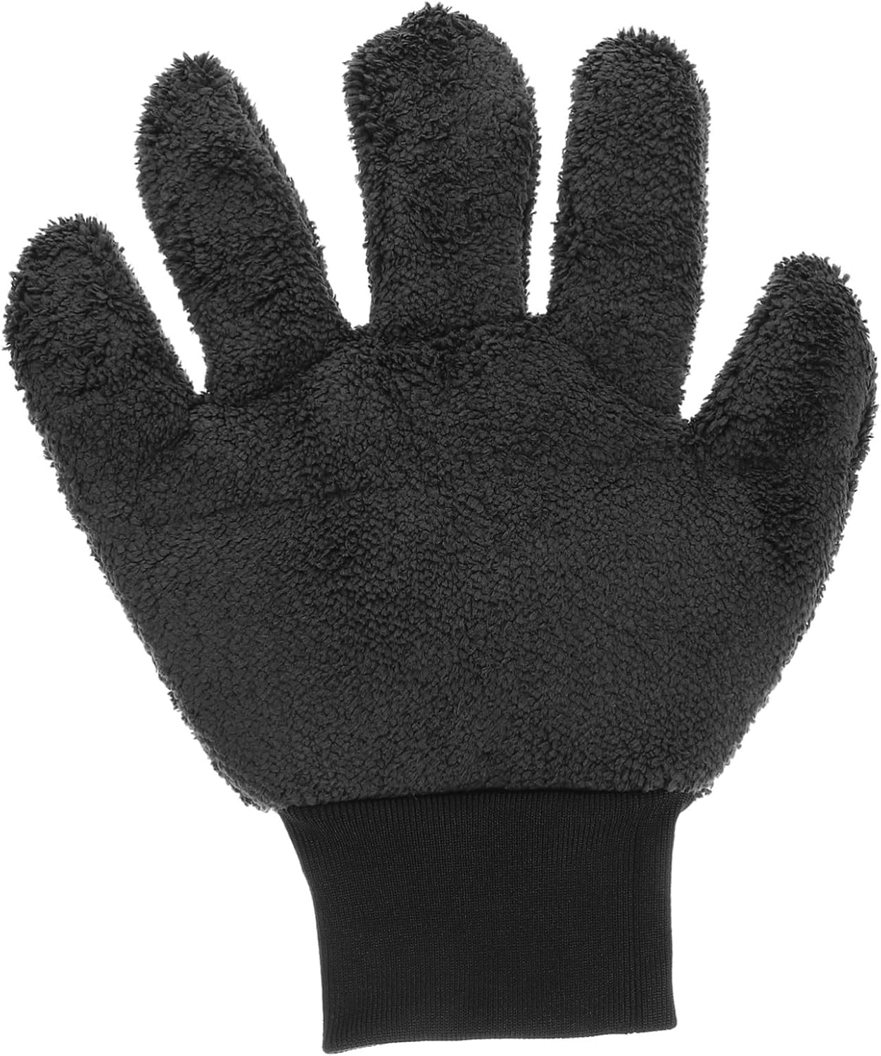 Parliky Car Wash Mitt Double-Sided Microfiber Cleaning Glove Thickened Coral Fleece Large Exterior Wash Mitt for Automotive Detailing and Vehicle Care image number 6