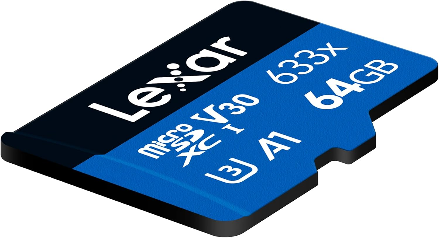 Lexar Class 10 A1 UHS-I V30 Memory Card, 64 GB image number 2