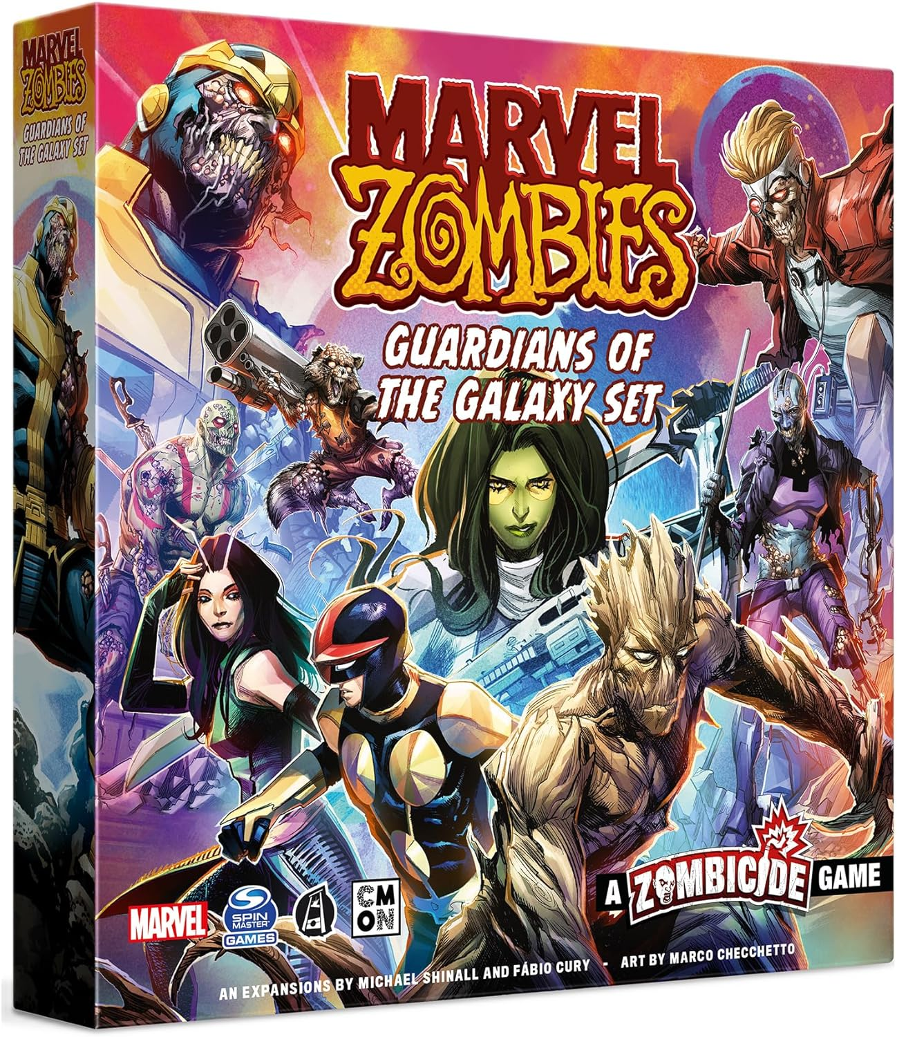Zombicide - Marvel Zombies Guardians of the Galaxy Expansion image number 1