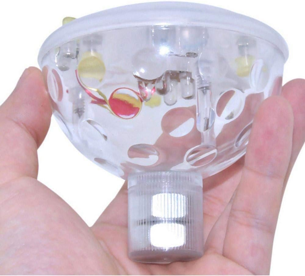 Tophomer Floating Underwater Light Waterproof Disco Bath Lights with 5 Lighting Modes for Fountain Swimming Pool Bars Bathtub Party