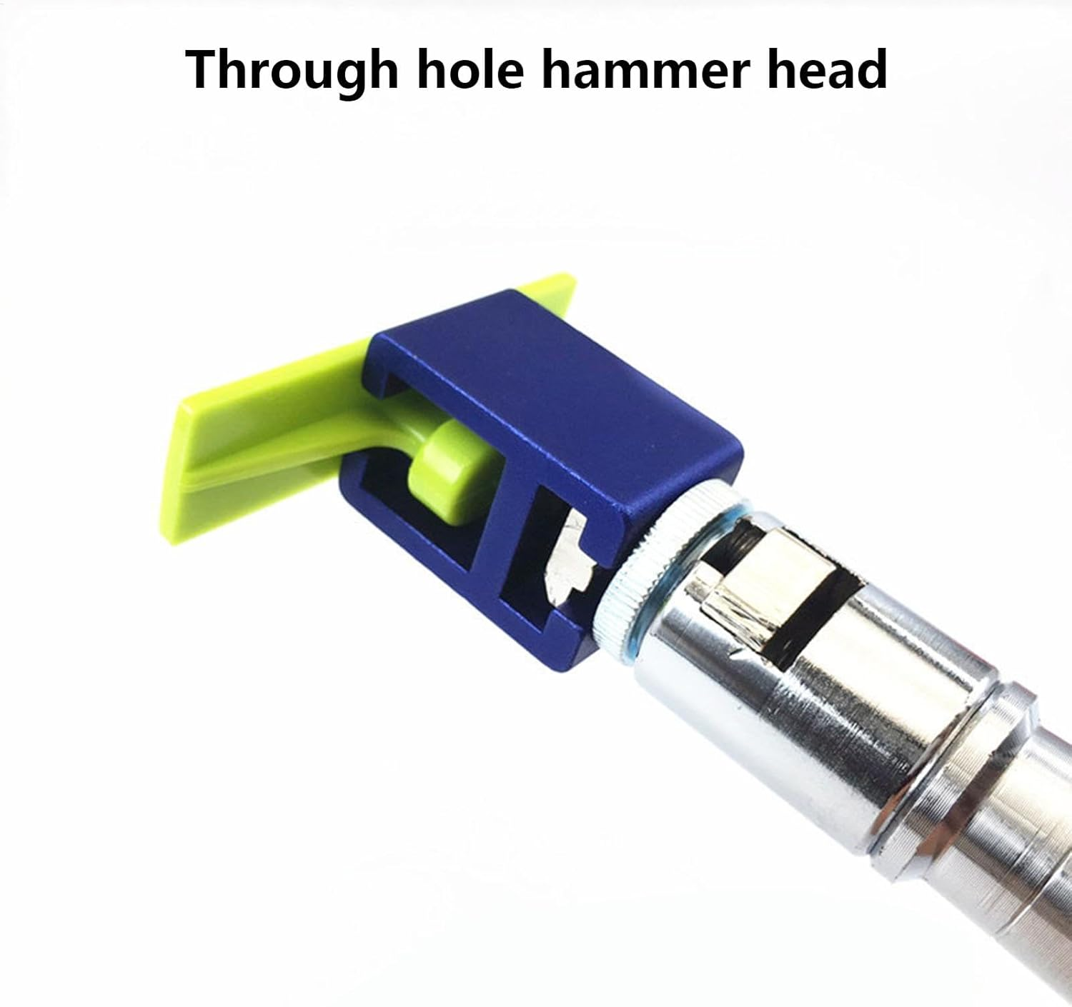 Dent Repair Puller Head, Automotive Dent Removal Hook, Aluminum Alloy Construction, 1.54X0.63X0.31Inches Sliding Hammer Compatible, Auto Repairing Tool, Repair Accessory for Cars