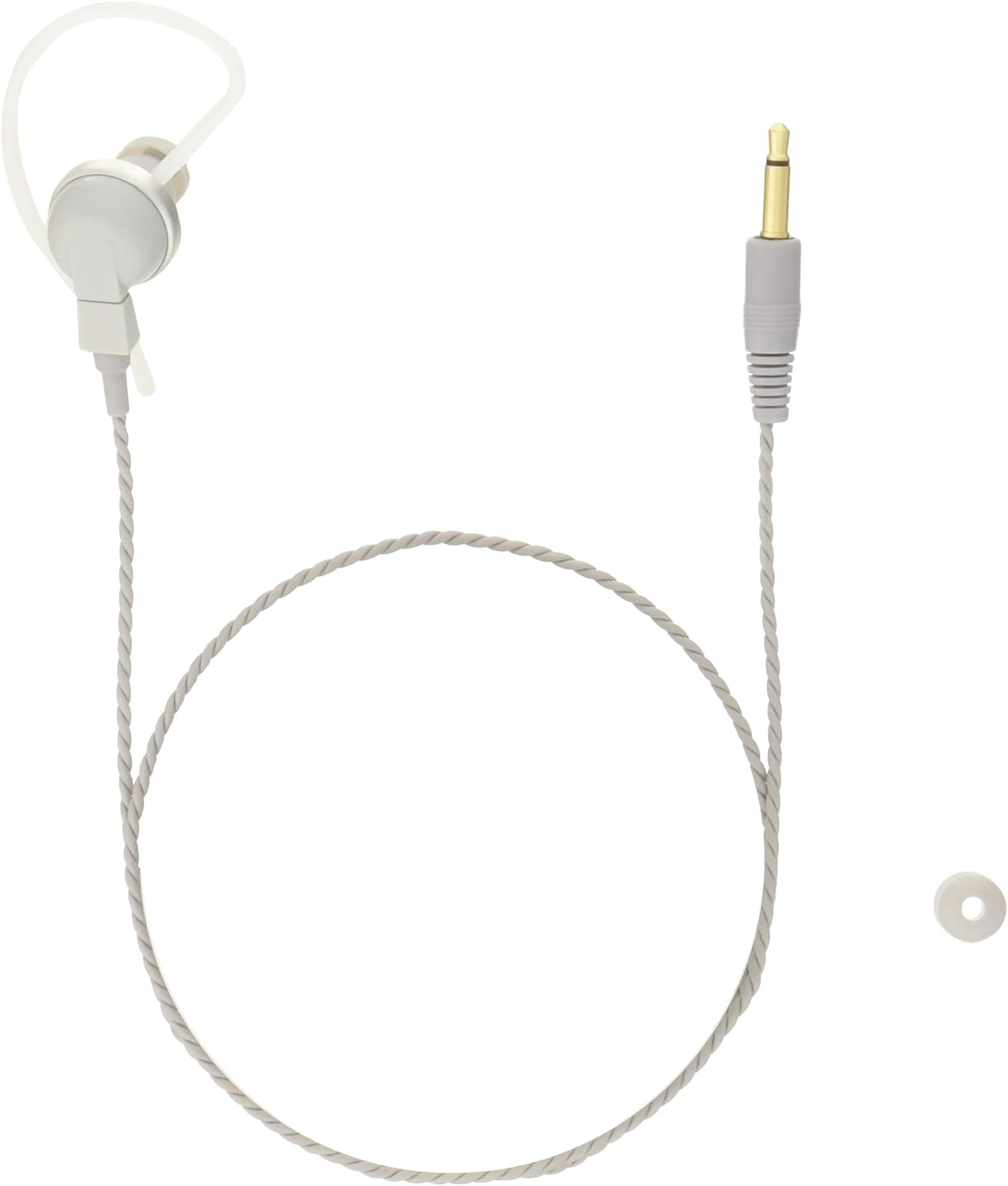 Icom SP-16 Over-Ear Earphones, Gray, 0.1 Inch (3.5 Mm) image number 1