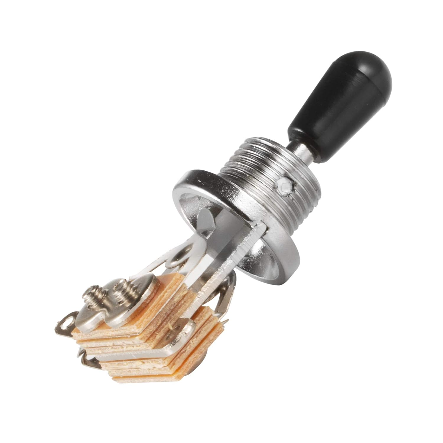 Randon 3 Way Short Straight Guitar Toggle Switch Pickup Selector with Tip Knob Caps Compatible with Gibson Toggle Les Paul Electric Guitars image number 4