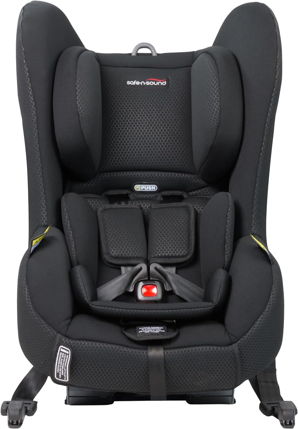Safe-N-Sound Quickfix Convertible Car Seat, Rearward Facing (Birth &ndash; 12 Months) Forward Facing (12 Months &ndash; 4 Years), Baby Child Car Seat, Machine Washable Cover, Isofix, Black image number 6