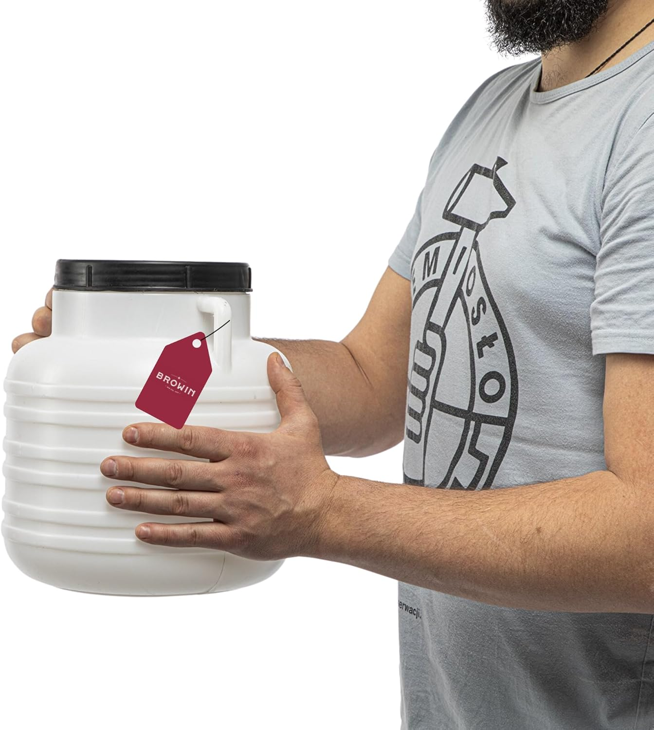 Browin Barrel, White, 10 L image number 1