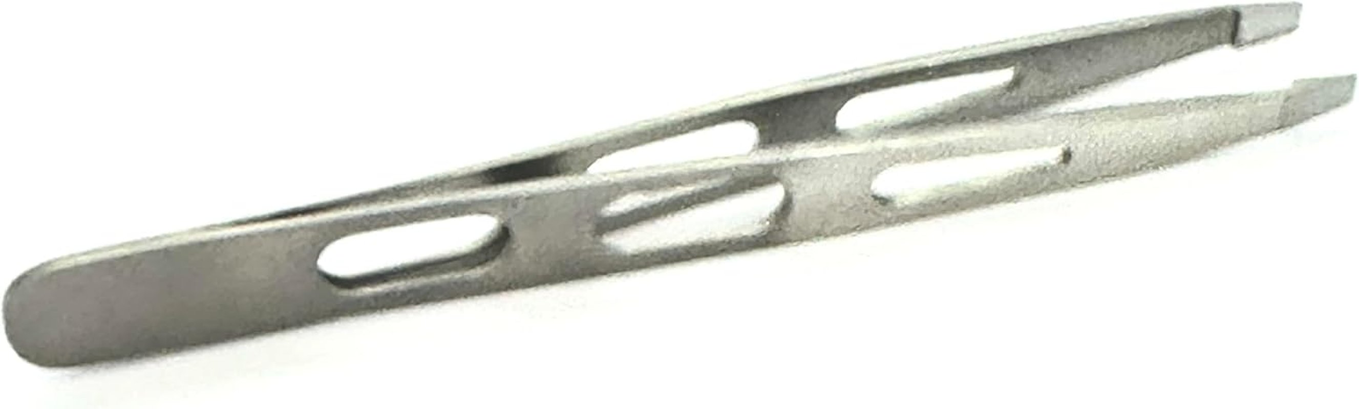 Solingen Eyebrow Tweezers Stainless Steel Straight Tip Professional Hair Removal image number 5