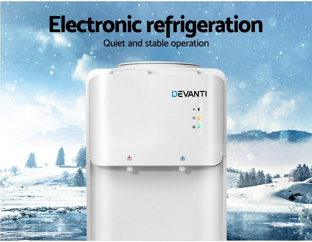 Water Cooler Dispenser Stand White Home Office Kitchen Beverage Appliance image number 4