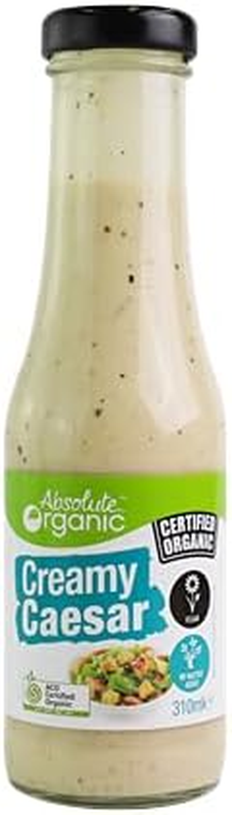 Absolute Organic Creamy Caesar Dressing 310 Ml