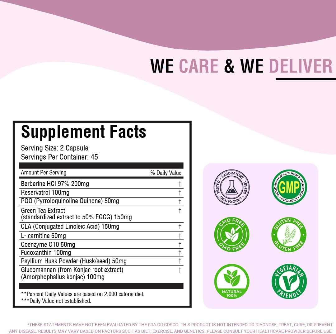 Imemyself FITGEN 90 Capsules | Advanced Wellness Formula with Coq10, Resveratrol & Premium Plant Compounds |Vegetarian Capsules for Comprehensive Nutritional Support, 54G image number 3