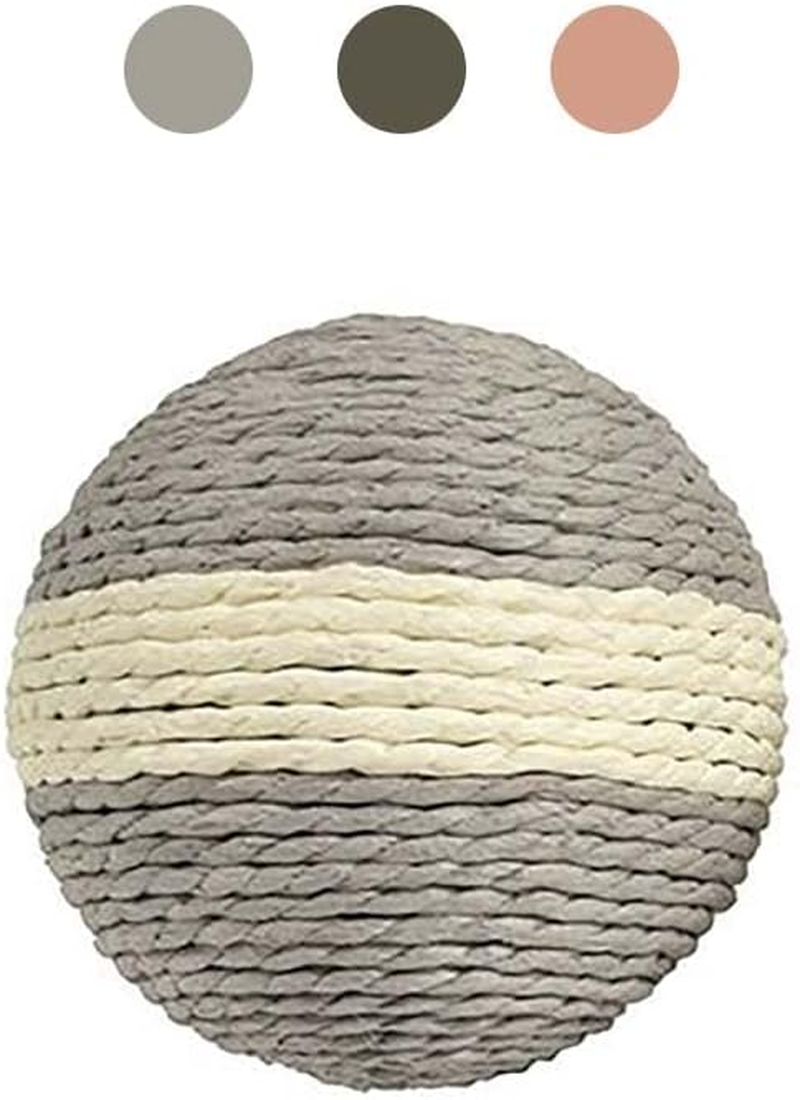 Bobby Boule - Cat Scratching Ball, Cat Toy in Recycled Rope, Green, 10 CM image number 1