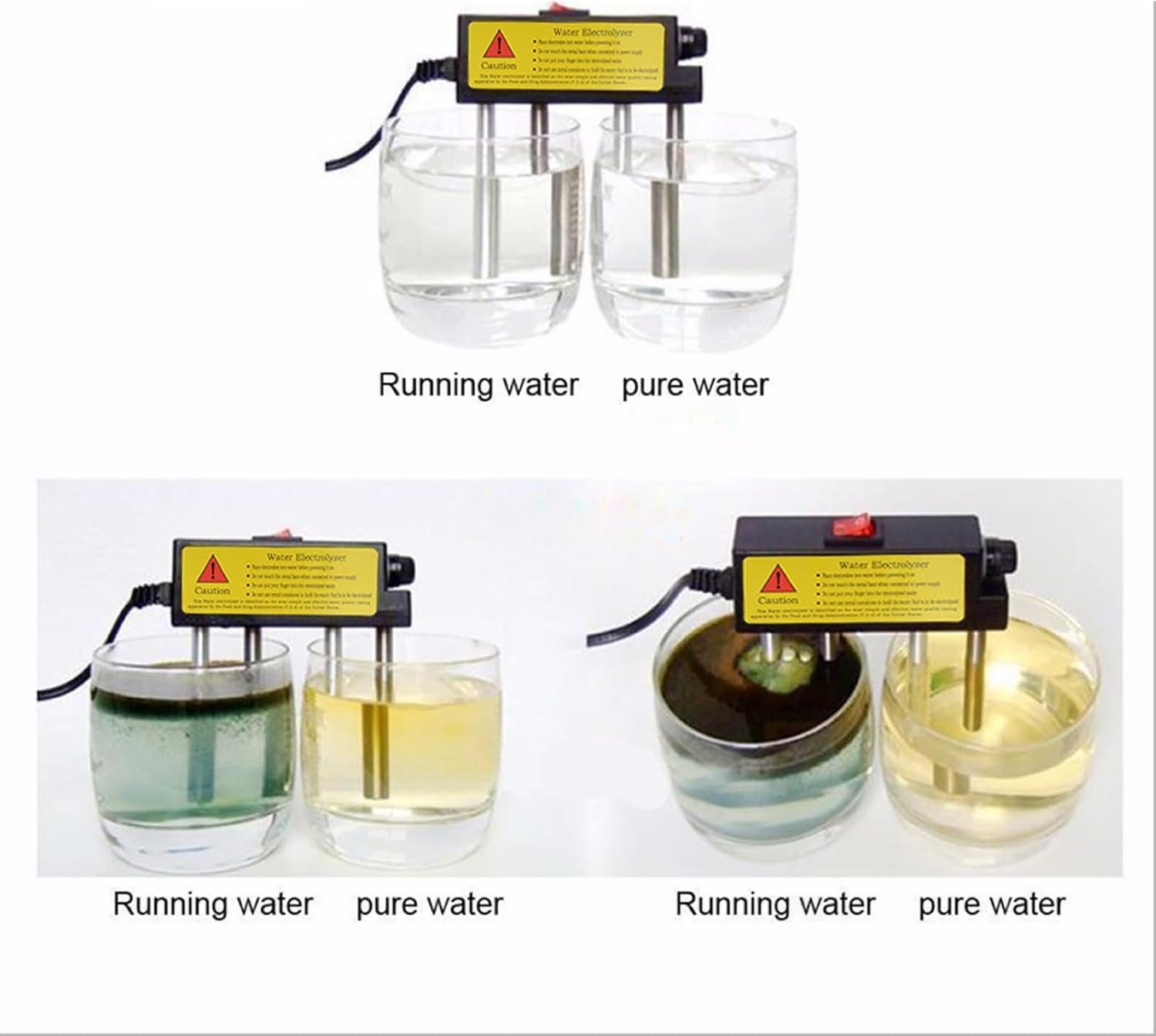 Water Electrolysis Test Tool, Electrolyzer Quality Tester, Tester Electrolyzer Quick Quality PH Testing Water Test Meter for All Kinds Of image number 6