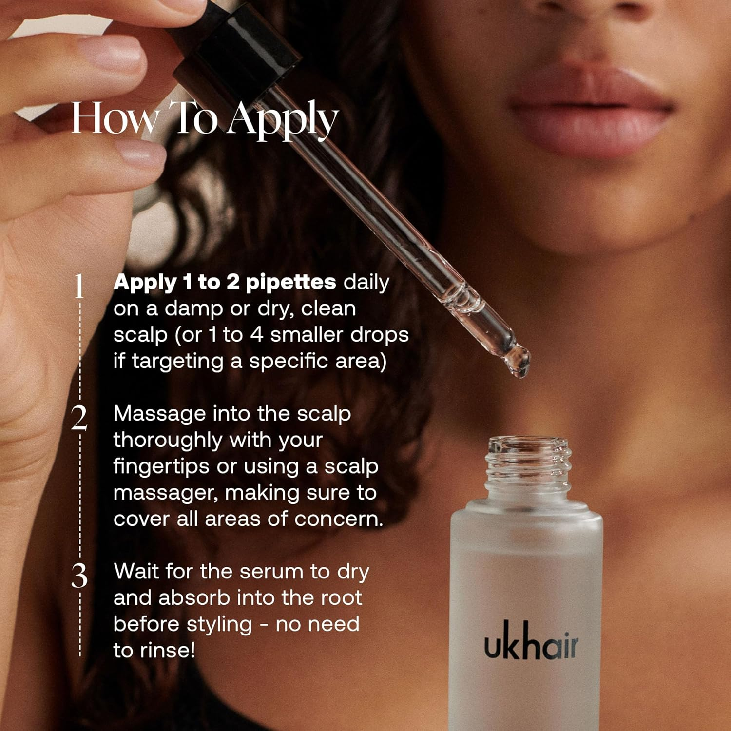 Uklash Ukhair Hair Growth Serum 50 Ml image number 3