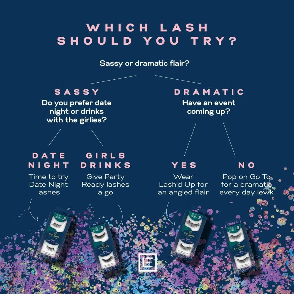 Eylure London Lash and Stash Lash'D up Eyelashes image number 3