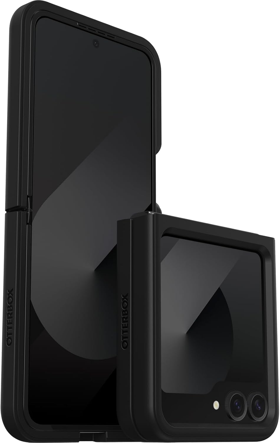 Otterbox Galaxy Z Flip6 Thin Flex Series Case - Black, Ultra-Slim, Hard Case with Soft Edges, 5G and Wireless Charging Compatible
