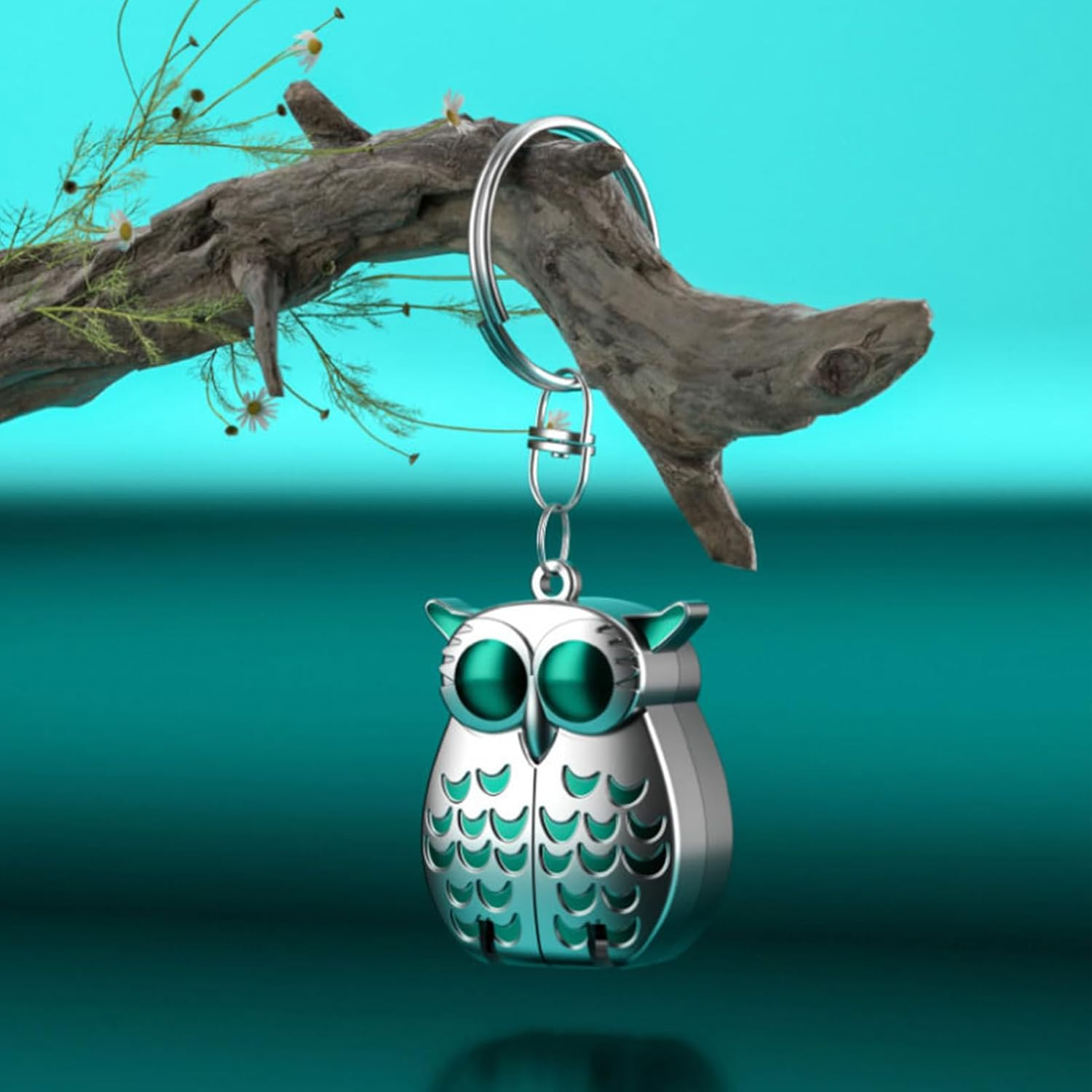 Kids Nail Clippers,Cute Owl Portable Foldable Nail Clippers with File - Professional Manicure & Pedicure Tool for Home, Travel, Salon, Elderly - Green image number 2