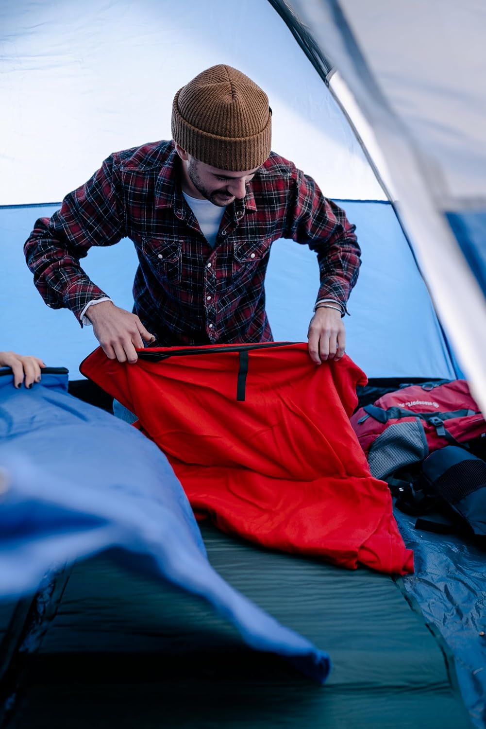 Stansport Fleece Sleeping Bag image number 5