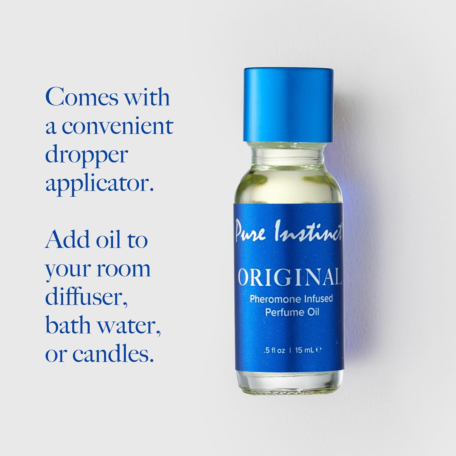 Pure Instinct (2-Pack - the Original Pheromone Infused Essential Oil Perfume Cologne - Unisex for Men and Women - TSA Ready image number 3