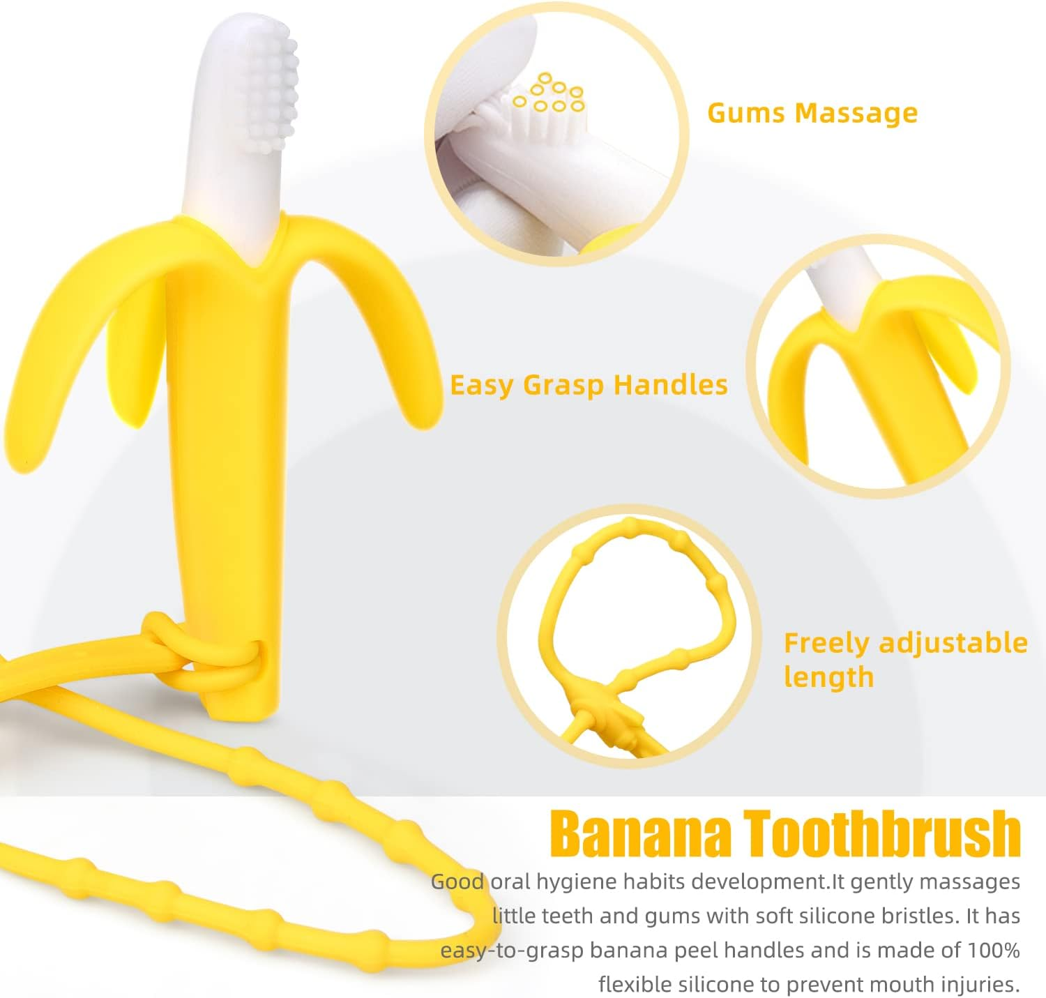 SHARE&CARE Baby Teething Toys and Natural Organic Fruit Feeder Pacifier/Baby Teether Chew Toys Fresh Food Feeder/ 1 Teethers and 1 Feeder with 3 Silicone Sacs (Blue)