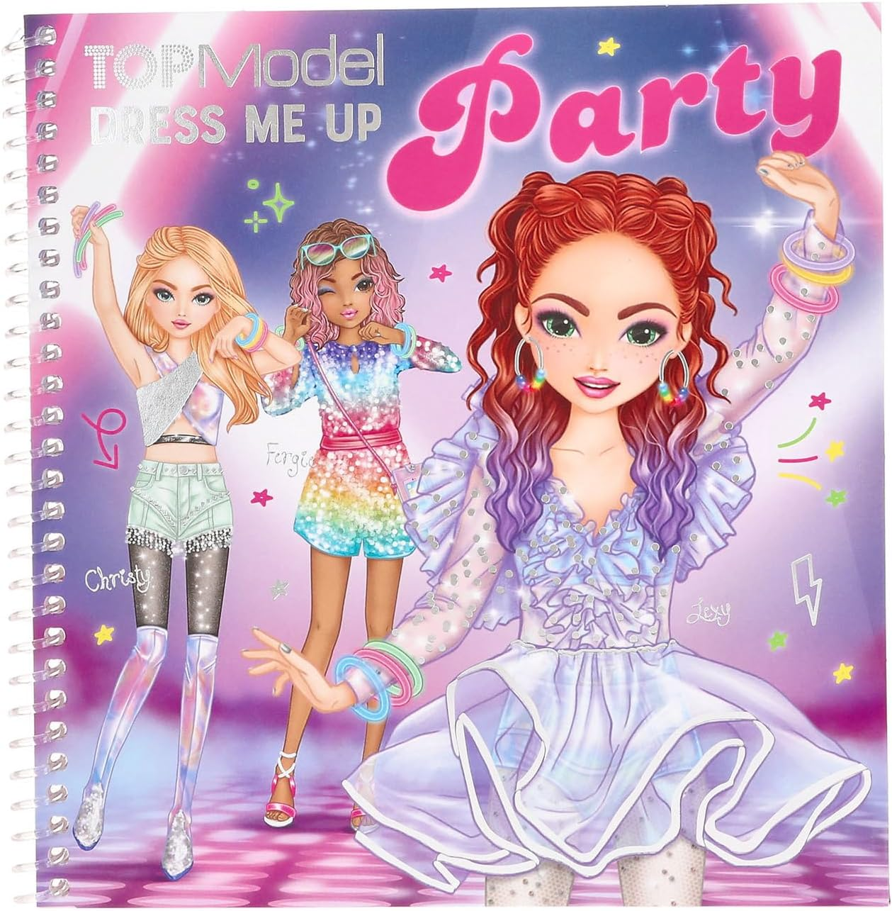 Topmodel 0413438 Dress Me up Party Sticker Book image number 4