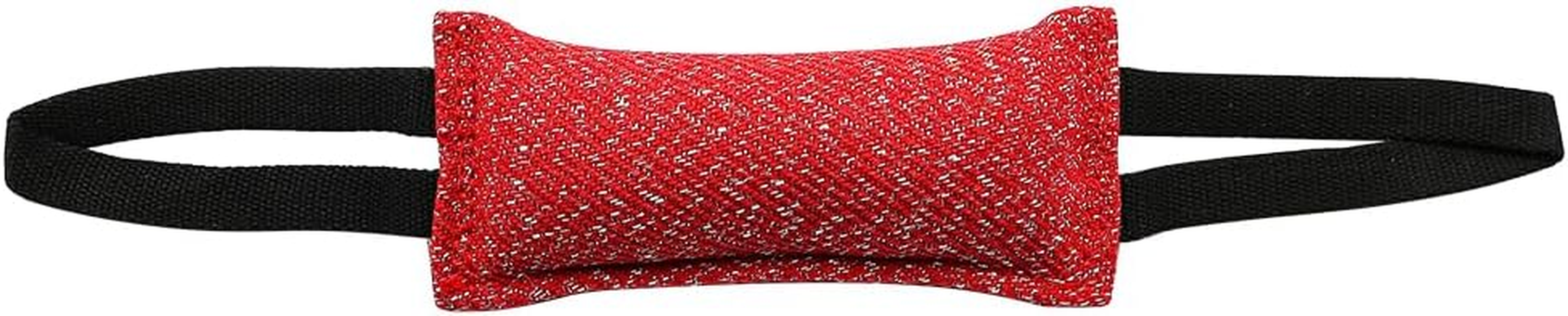 POFET Dog Tug Game Dog Bite Tug, Durable Dog Tug Game, Jute Bite or Medium to Large Dogs, Interactive for Tug of War, Fetch, Puppy Training, Interactive Play image number 1