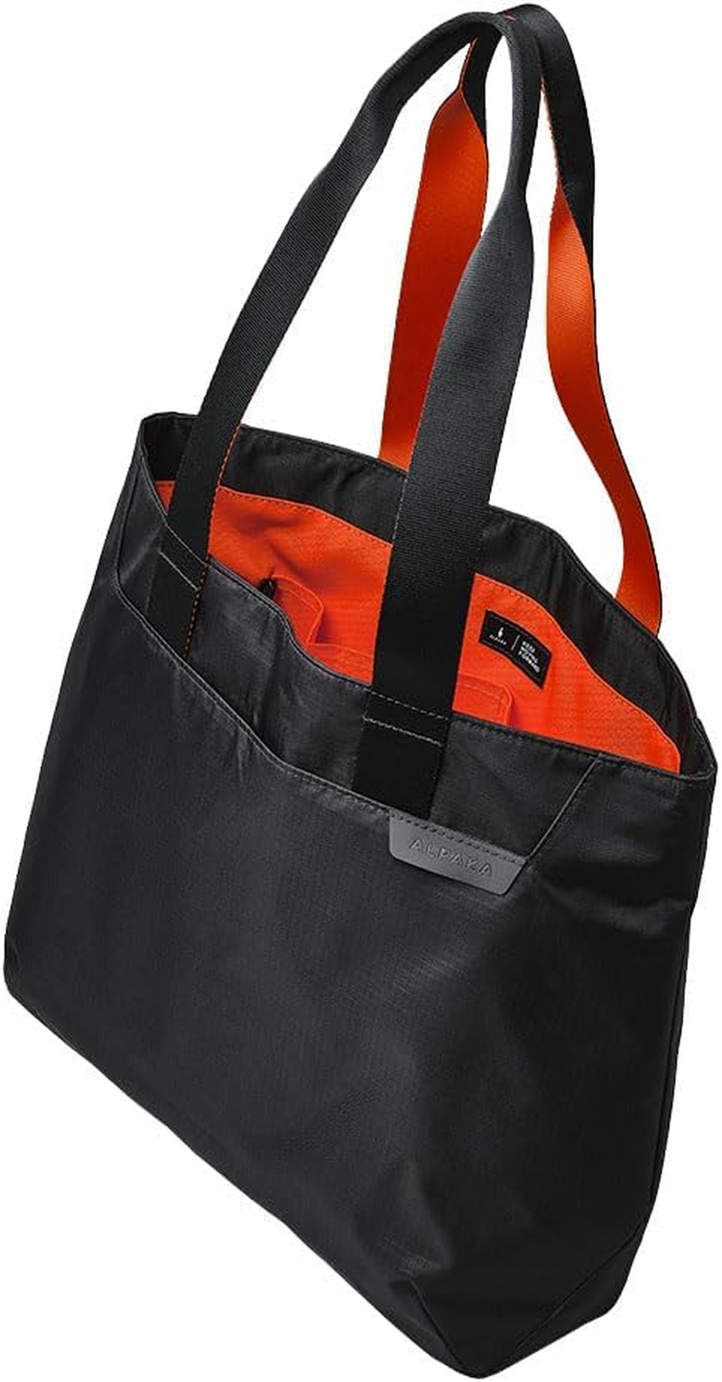 ALPAKA Elements Tote Bag 14.5L - Travel Totes with Foldable, Self-Standing, 6 Internal Pockets, Magnetic Suction