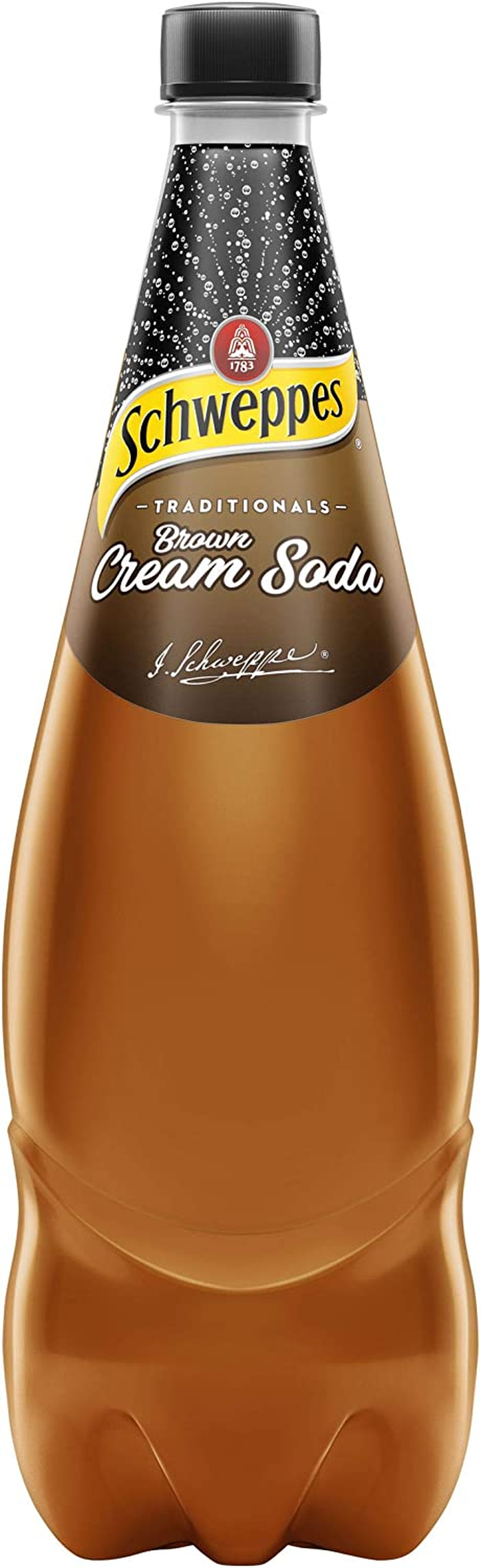 Schweppes Brown Creaming Soda Soft Drink, 12 X 1.1L image number 2