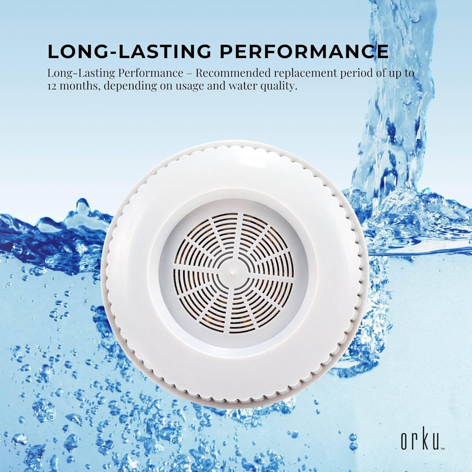 1X Mineral Stone Disc Filter Replacement for 8 Stage 28L Benchtop - Large Pad image number 3