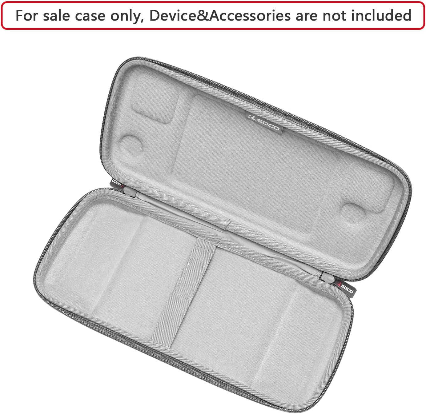 RLSOCO Hard Case for ASUS ROG Ally X Handheld Gaming Device - Grey (Case Only) image number 1
