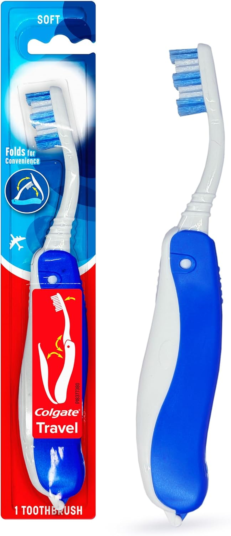 Colgate Travel Toothbrush Soft 1Pk, Portable Design image number 5