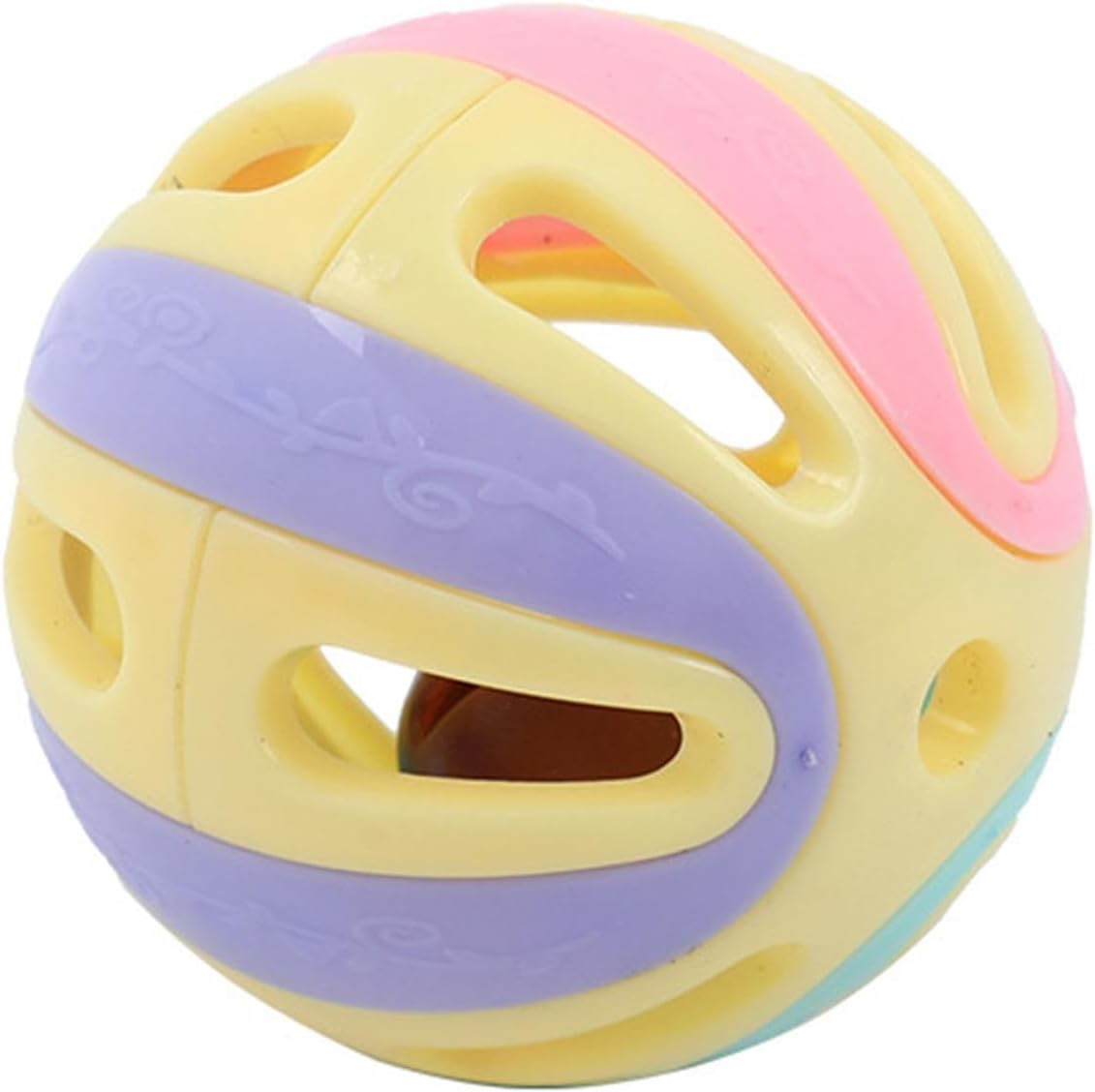 Jingle Bell Cat Toy - Interactive Cat Toy Bell Toy,Interactive Cat Toy Bell Toy for Indoor, Hollow Jingle Balls for Small Large Cats Pets Dogs Zalhin image number 5