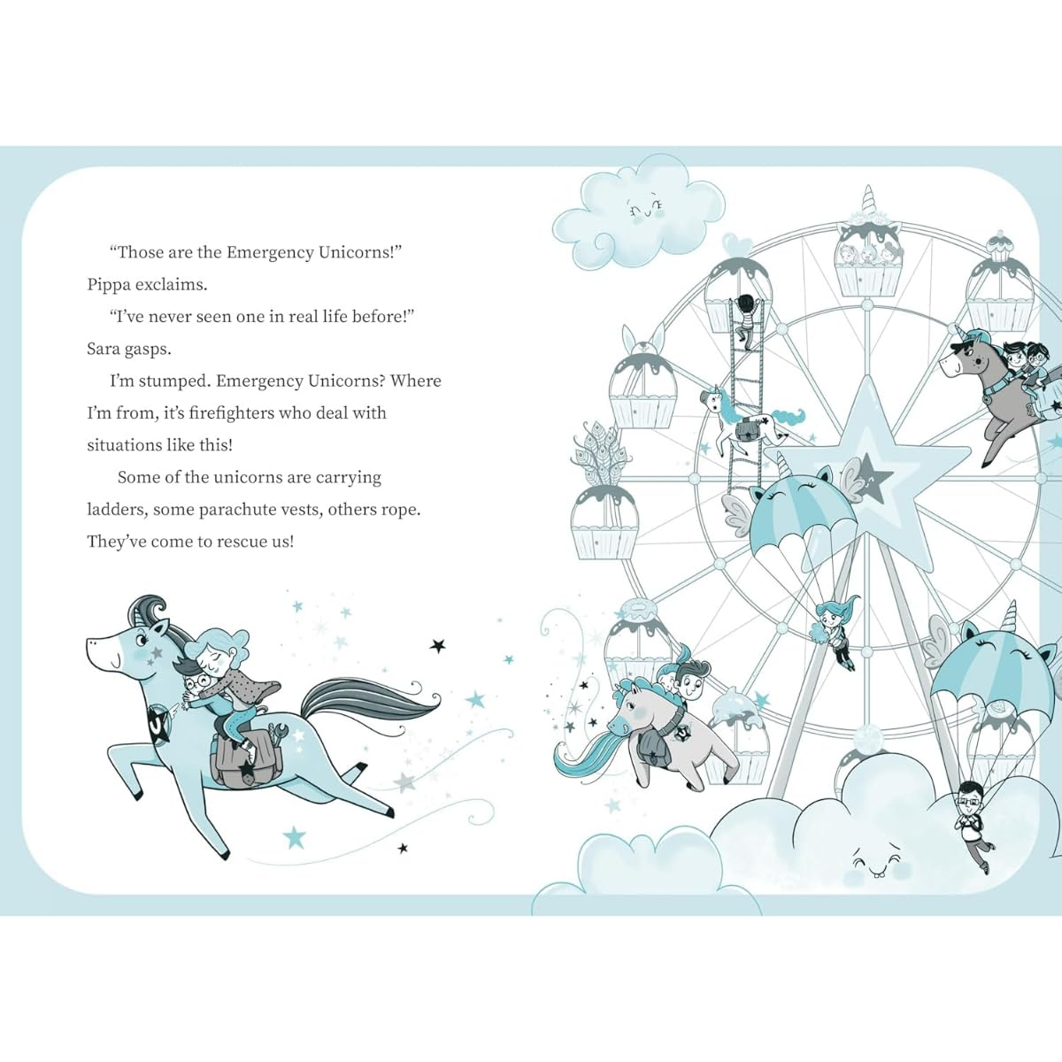 Unicornia: a Magical Birthday: the Bestselling Illustrated Magical Unicorn Series for Kids Aged 5-8, Perfect for Party-Bag Presents image number 1