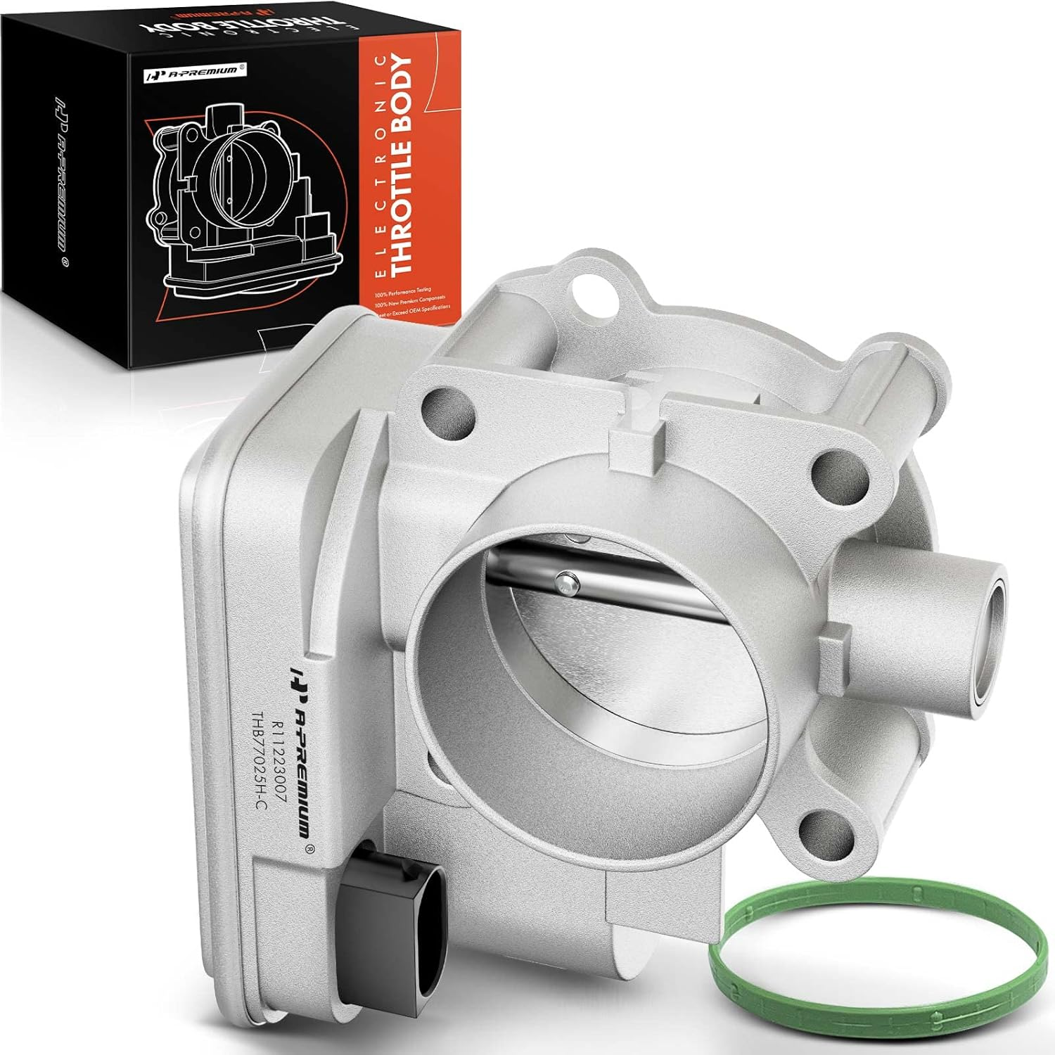 A-Premium Electronic Throttle Body Compatible with Chrysler, Dodge & Jeep Vehicles - 2.4L 2.0L 1.8L - 200, Sebring, Avenger, Caliber, Journey, Compass, Patriot - Replaces 4891735AC, 4891735AD image number 3