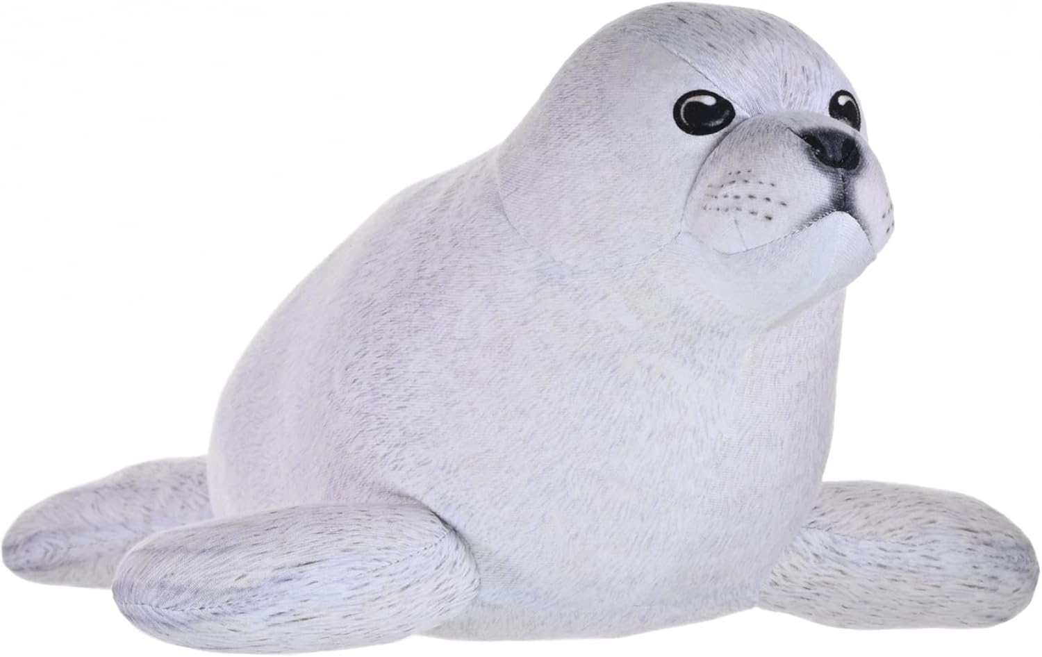 Wild Republic Naturekins Harp Seal, Stuffed Animal, 12 Inches, Plush Toy, Fill Is Natural Rubber