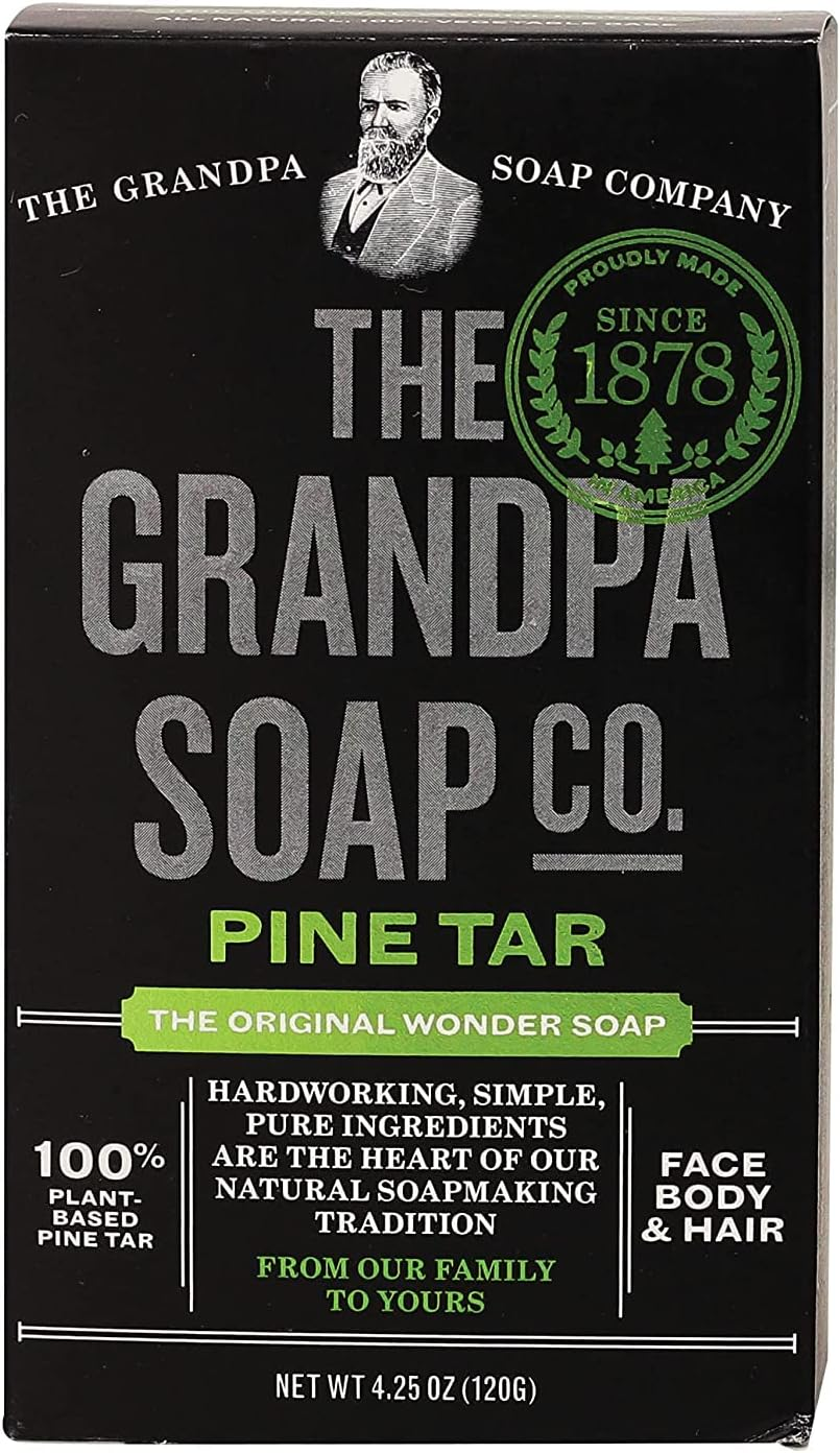 Grandpa'S Pine Tar Soap 4.25 Ounce (Pack of 2) image number 3