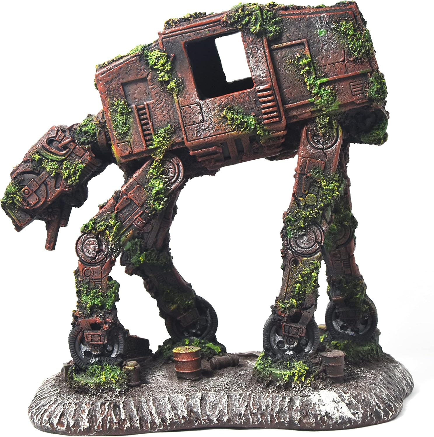 Aquarium Decorations - Star Wars Fish Tank Hidden Cave Accessories for Aquarium and Reptiles in Two Sizes (S) image number 6