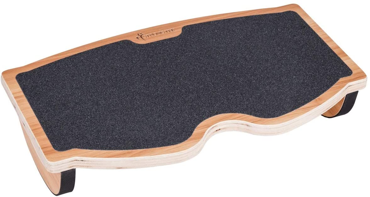 Strongtek Foot Rest under Desk, Step Stool, Balance Board, Non Slip, Ergonomic Pressure Relief for Proper Posture Support, Home, Office and PC Use 18Wx11L image number 1