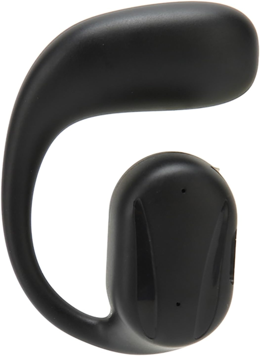 Denash Open Ear Earbuds, Ergonomic Dual Microphone Left Ear Black Bone Conduction Open Wireless Headphones for Office for Sports image number 4