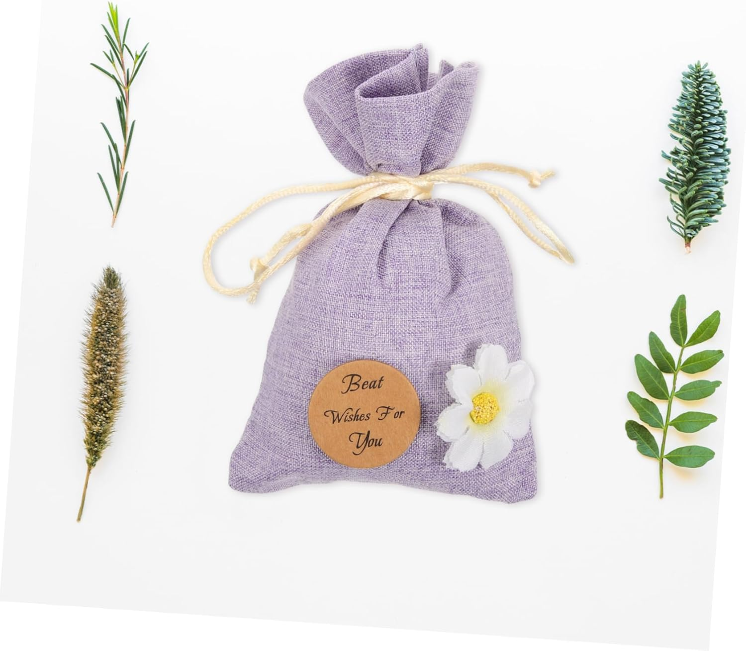 10Pcs Empty Sachet Bags Refillable Dried Sachet Wardrobe Bag for Fragrance and Packing image number 6