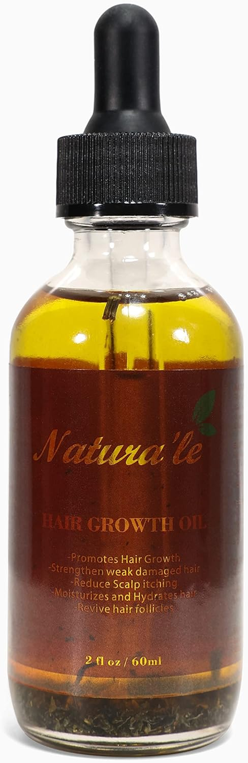 Hair Growth Oil anti Hair Loss Oil for Thin, Bald Hair Prone to Breakage Scalp Dry Hair Loss Hair Peppermint 60Ml image number 4