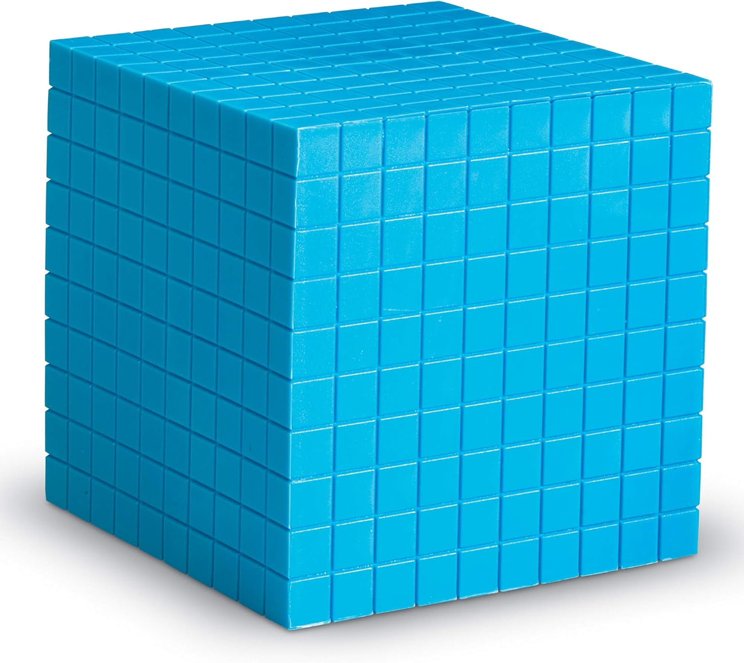 Learning Resources Blue Plastic Base Ten Cube, Early Math, Homeschool, Counting Toys, Ages 6+ image number 2