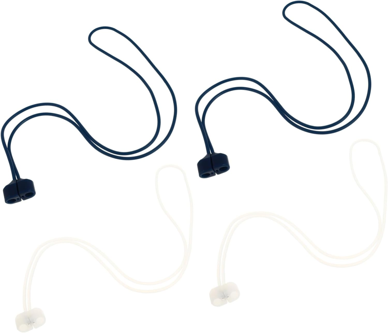 OSOLADY 4Pcs Silicone Earphone Lanyard Earphone Lost Strap Lost Magnet Lanyard Wireless Headset image number 5