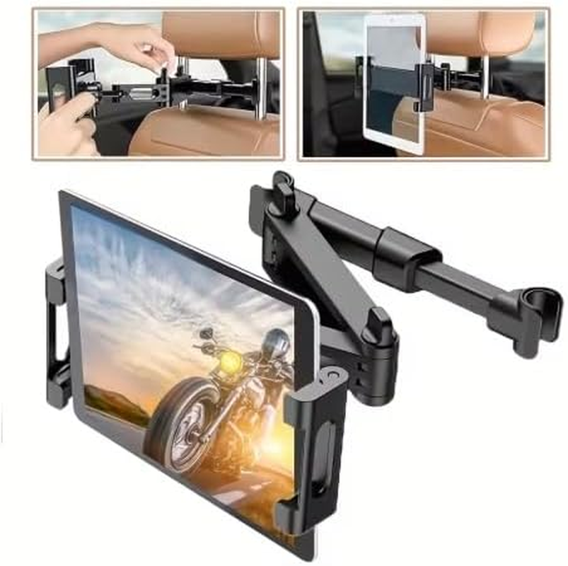 Mogico Rear Seat Phone and Tablet Holder, Universal Device Mount, Headrest Mounting, Adjustable Telescopic Design image number 3